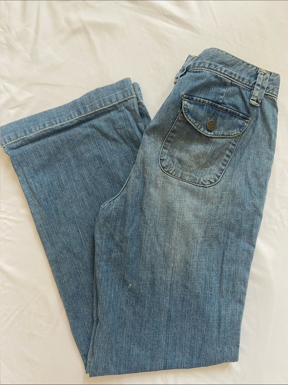 Ralph Lauren Wide Leg Jeans Size 8 - Picture 2 of 4